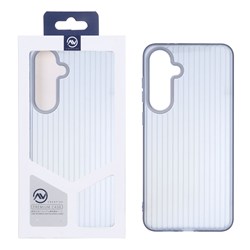 قاب Line Case ژله ای Samsung Galaxy S24 FE - سرمه ای (پک دار)