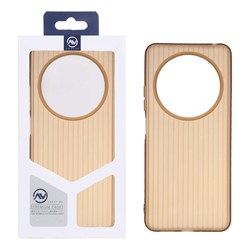 قاب Line Case ژله ای Xiaomi Redmi 14C / Redmi A3 Pro / Redmi A4 / Poco C75 - قهوه ای (پک دار)