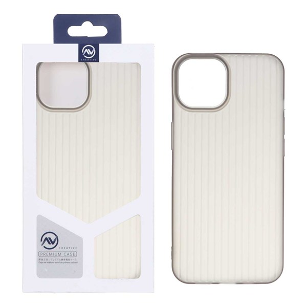 قاب Line Case ژله ای Apple iPhone 13 / iPhone 14 - خاکستری (پک دار)