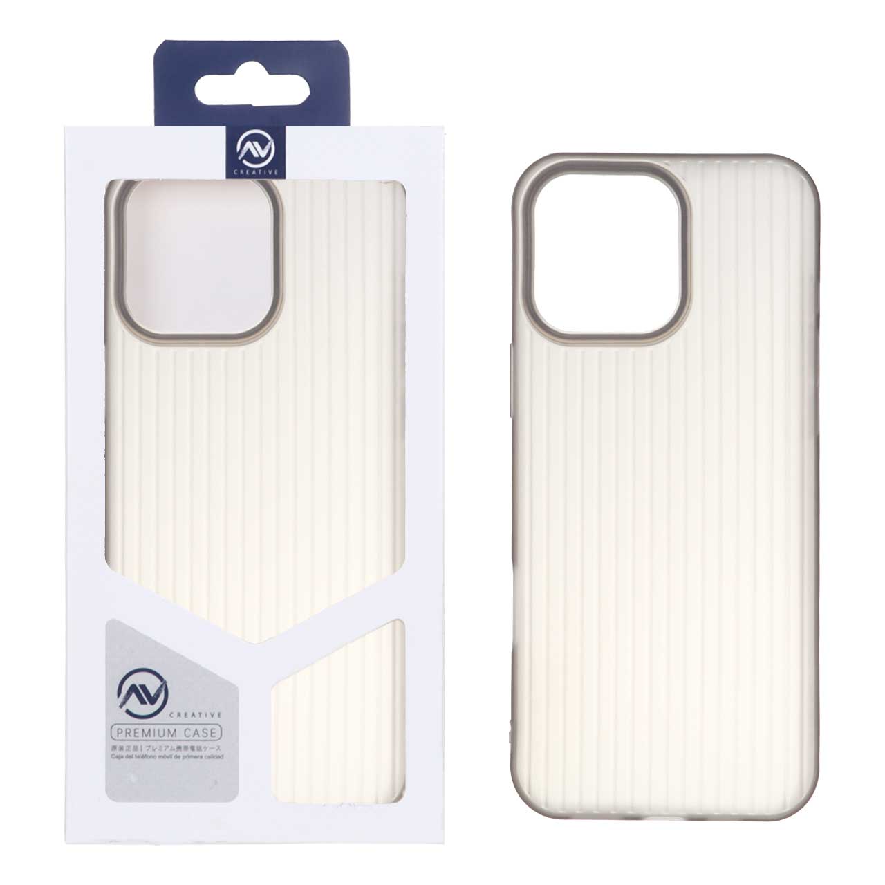 قاب Line Case ژله ای Apple iPhone 16 Pro Max - خاکستری (پک دار)