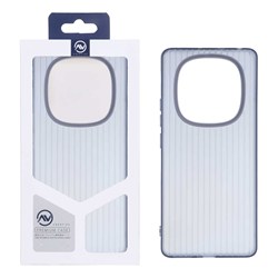 قاب Line Case ژله ای Xiaomi Redmi Note 14 Pro 4G - سرمه ای (پک دار)