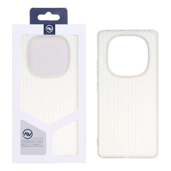 قاب Line Case ژله ای Xiaomi Redmi Note 14 Pro 4G - شفاف (پک دار)