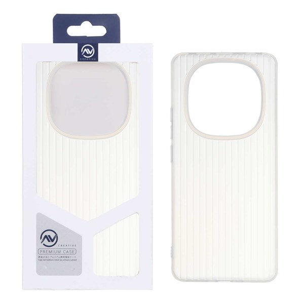 قاب Line Case ژله ای Xiaomi Redmi Note 14 Pro 5G / Redmi Note 14 Pro Plus 5G / Poco X7 5G  - شفاف (پک دار)