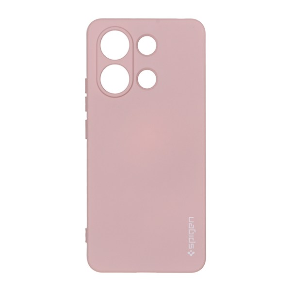 قاب سیلیکونی Spigen محافظ لنزدار Xiaomi Redmi Note 13 4G - صورتی چرک