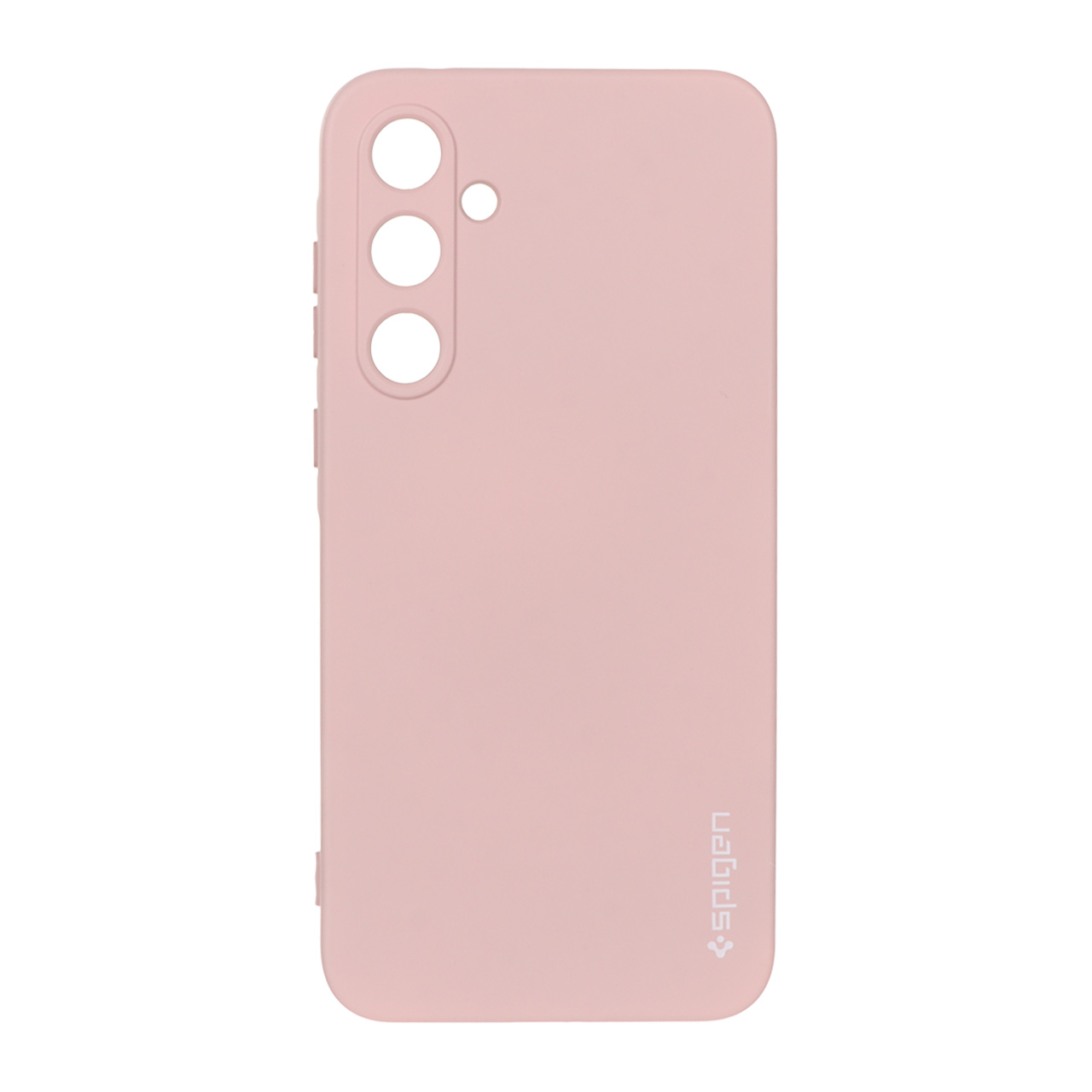 قاب سیلیکونی Spigen محافظ لنزدار Samsung Galaxy A35 - صورتی چرک
