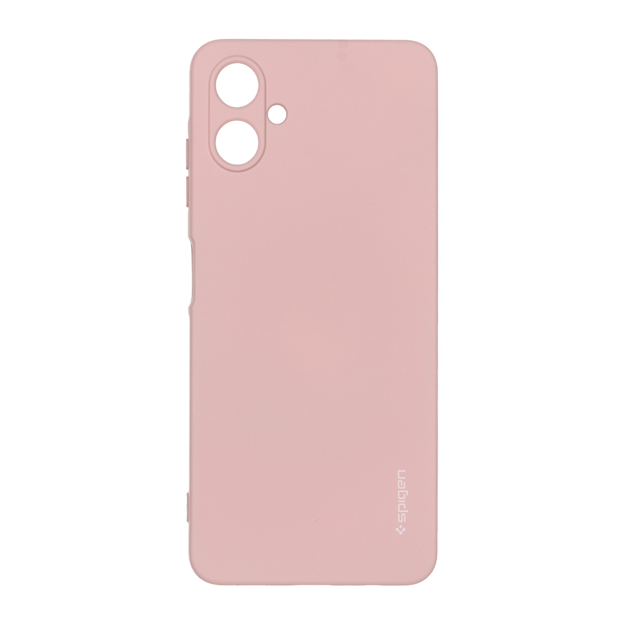 قاب سیلیکونی Spigen محافظ لنزدار Samsung Galaxy A06 - صورتی چرک