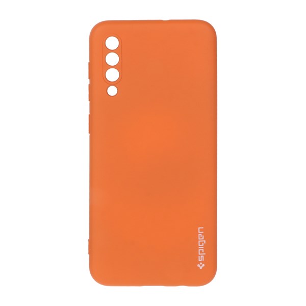 قاب سیلیکونی Spigen محافظ لنزدار Samsung Galaxy A50 / A50s / A30s - نارنجی
