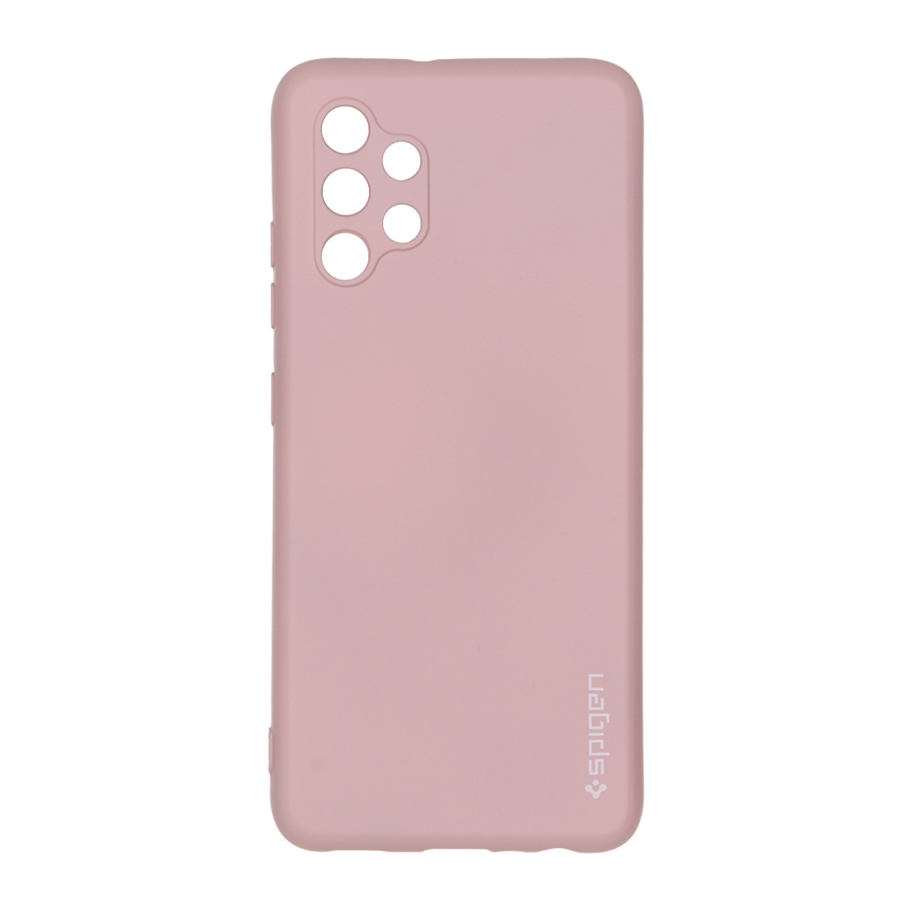 قاب سیلیکونی Spigen محافظ لنزدار Samsung Galaxy A32 4G - صورتی چرک