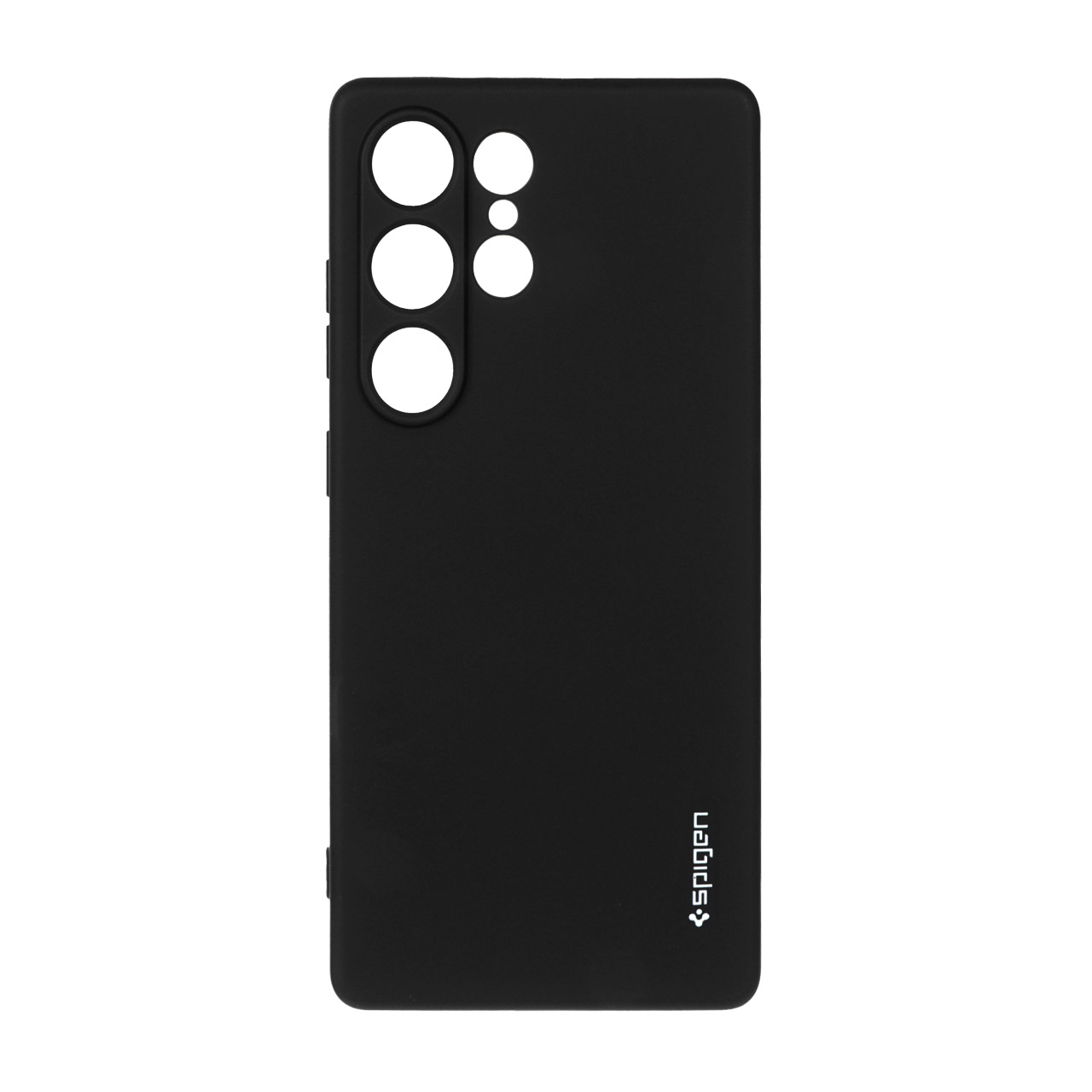 قاب سیلیکونی Spigen محافظ لنزدار Samsung Galaxy S25 Ultra - مشکی