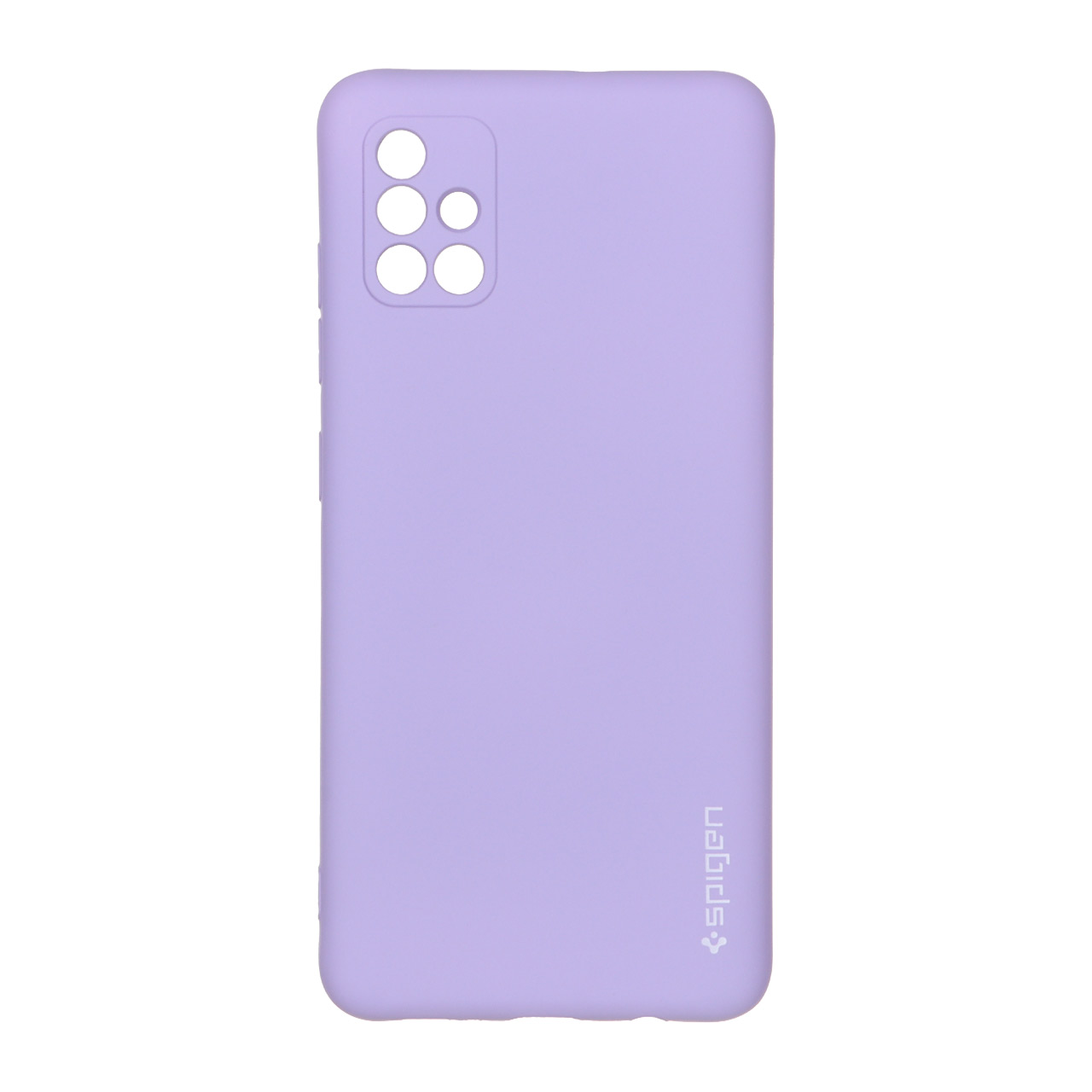 قاب سیلیکونی Spigen محافظ لنزدار Samsung Galaxy A51 / M40s - بنفش روشن