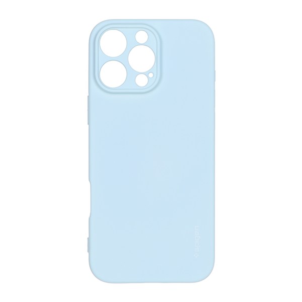 قاب سیلیکونی Spigen محافظ لنزدار Apple iPhone 16 Pro Max - آبی روشن
