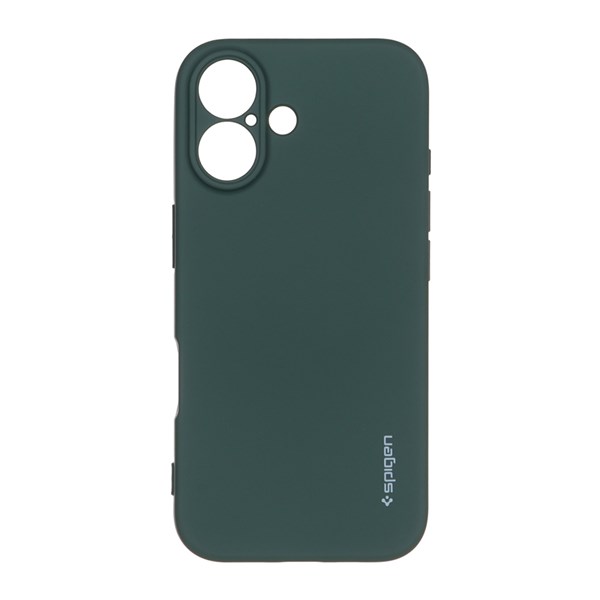 قاب سیلیکونی Spigen محافظ لنزدار Apple iPhone 16 - سبز
