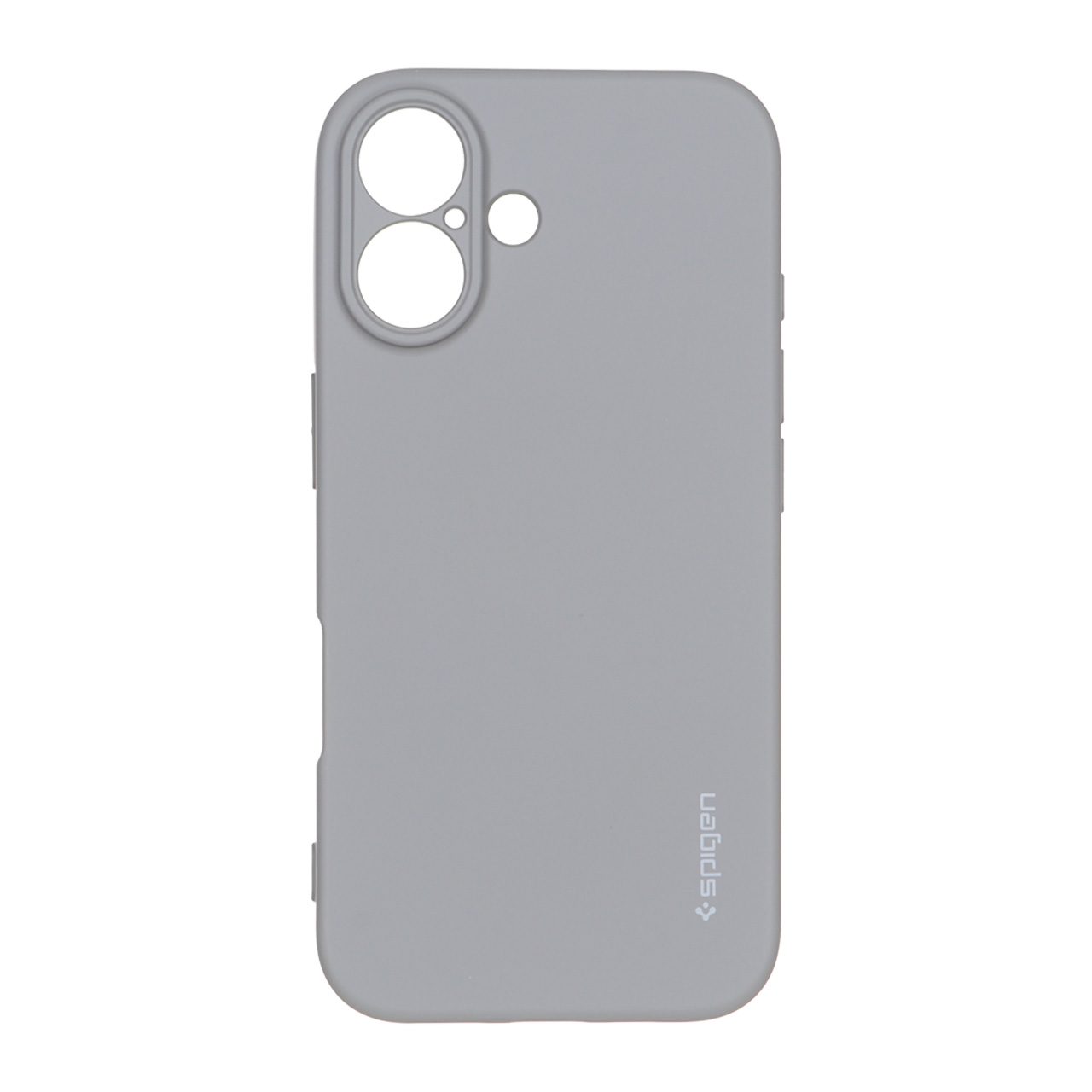 قاب سیلیکونی Spigen محافظ لنزدار Apple iPhone 16 - طوسی