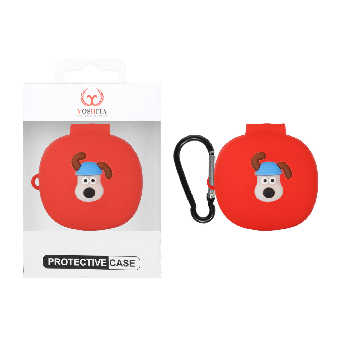 کاور ایرفون سیلیکونی Yoshita عروسک برجسته QCY T13X - طرح 287 (پک دار)