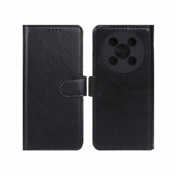 کیف موبایل چرمی مگنتی محافظ لنزدار Vocal V2 / V2 LITE - مشکی