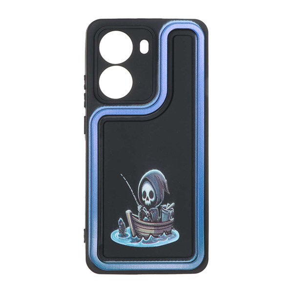 قاب Solid Case منحنی LUCKY طرح دار Xiaomi Poco X7 Pro - کد 223