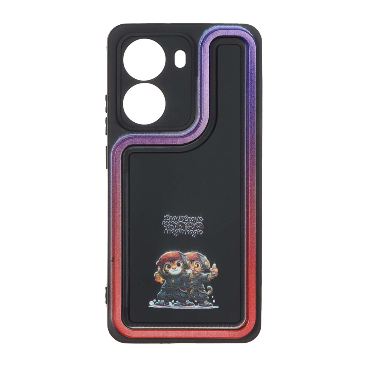 قاب Solid Case منحنی LUCKY طرح دار Xiaomi Poco X7 Pro - کد 229
