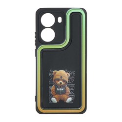 قاب Solid Case منحنی LUCKY طرح دار Xiaomi Poco X7 Pro - کد 232