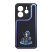 قاب Solid Case منحنی LUCKY طرح دار Xiaomi Redmi Note 14 4G - کد 245
