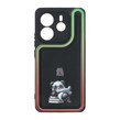 قاب Solid Case منحنی LUCKY طرح دار Xiaomi Redmi Note 14 4G - کد 249