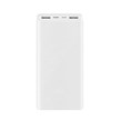 پاوربانک Xiaomi 20000mAh مدل PLM18ZM 18W - سفید - MMS - اصل چین (گارانتی شش ماهه YA)