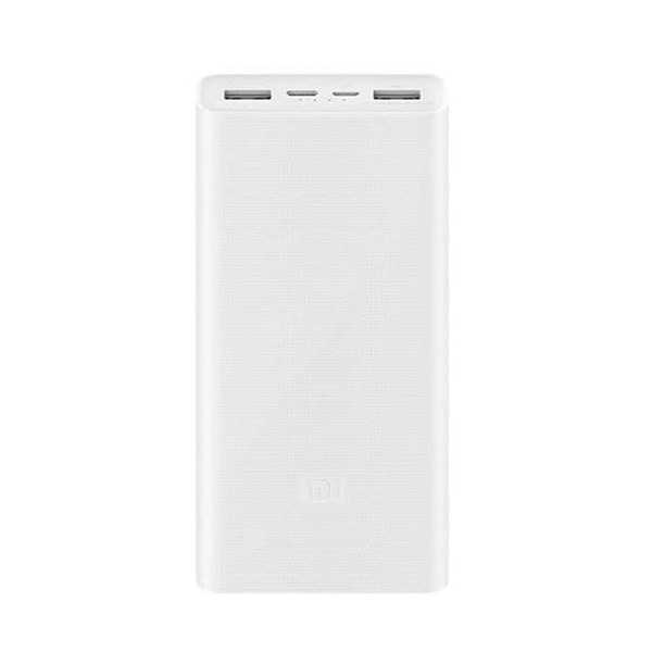 پاوربانک Xiaomi 20000mAh مدل PLM18ZM 18W - سفید - MMS - اصل چین (گارانتی شش ماهه YA)