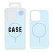 قاب سیلیکونی پاک کنی اورجینال درجه یک Magsafe مدل Apple iPhone 13 Pro - آبی آسمانی (پک دار)