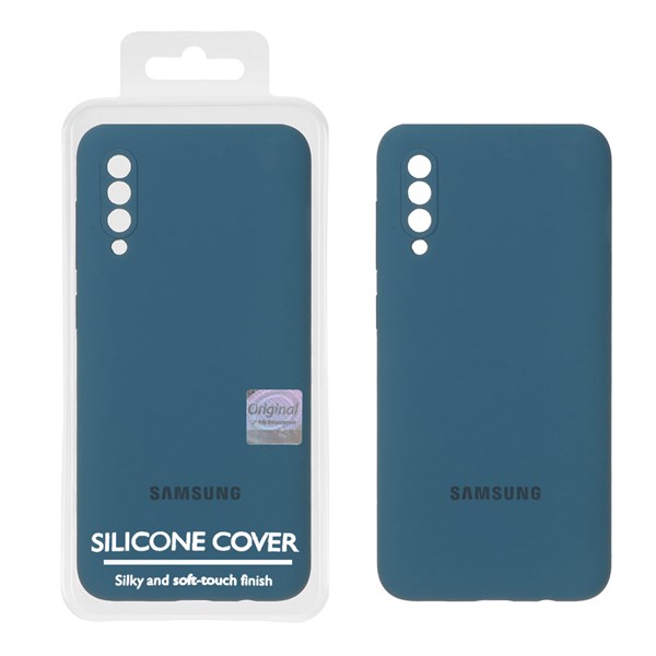 قاب سیلیکونی پاک کنی اورجینال Master Quality مدل Samsung Galaxy A50 / A50s / A30s - سبز کله غازی (پک دار)
