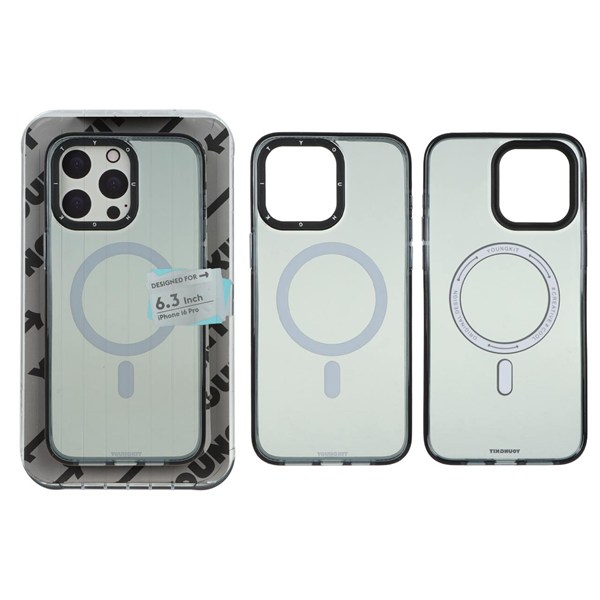 قاب اورجینال YoungKit Magsafe مدل Apple iPhone 15 Pro Max - مشکی (پک اصلی)
