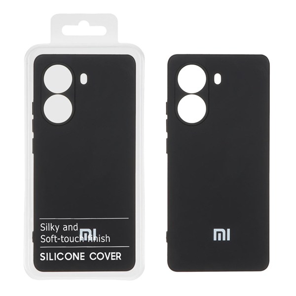 قاب سیلیکونی HighCopy مدل Xiaomi Poco X7 Pro - مشکی (پک دار) - PL