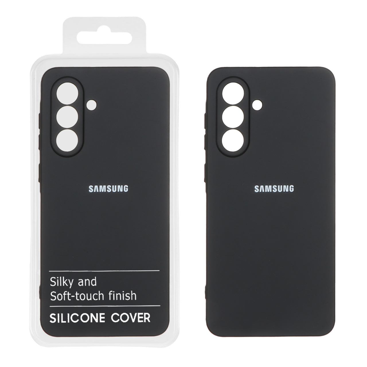 قاب سیلیکونی HighCopy مدل Samsung Galaxy A56 / A36 - مشکی (پک دار) - PL