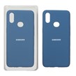 قاب سیلیکونی پاک کنی اورجینال Samsung Galaxy A10s - آبی تیره (پک اصلی)