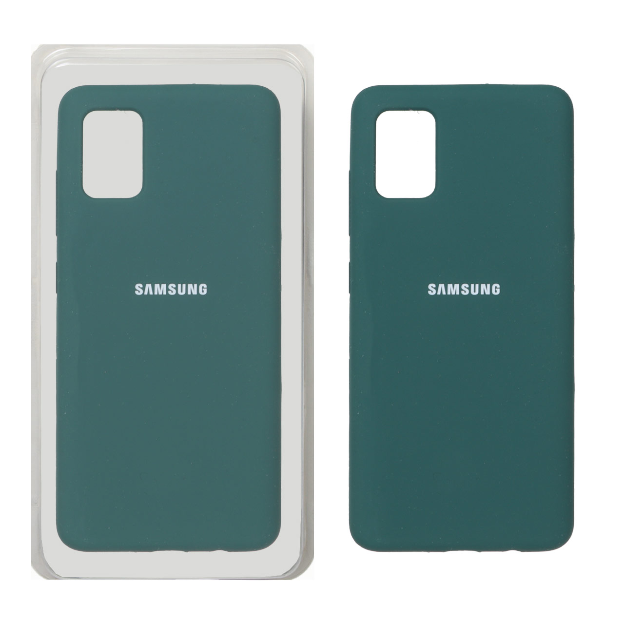 قاب سیلیکونی پاک کنی اورجینال Samsung Galaxy A51 / M40s - سبز (پک اصلی)