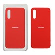 قاب سیلیکونی پاک کنی اورجینال Samsung Galaxy A70 / A70s - قرمز (پک اصلی)