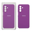 قاب سیلیکونی پاک کنی محافظ لنزدار اورجینال Samsung Galaxy A17 / A26 - ارغوانی (پک اصلی)
