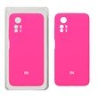 قاب سیلیکونی پاک کنی محافظ لنزدار اورجینال Xiaomi Redmi Note 12S - صورتی فانتزی (پک اصلی)