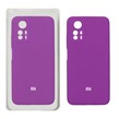 قاب سیلیکونی پاک کنی محافظ لنزدار اورجینال Xiaomi Redmi Note 12S - ارغوانی (پک اصلی)
