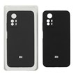 قاب سیلیکونی پاک کنی محافظ لنزدار اورجینال Xiaomi Redmi Note 12S - مشکی (پک اصلی)