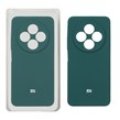قاب سیلیکونی پاک کنی محافظ لنزدار اورجینال Xiaomi Redmi 14C / Redmi A4 / Poco C75 - سبز (پک اصلی)