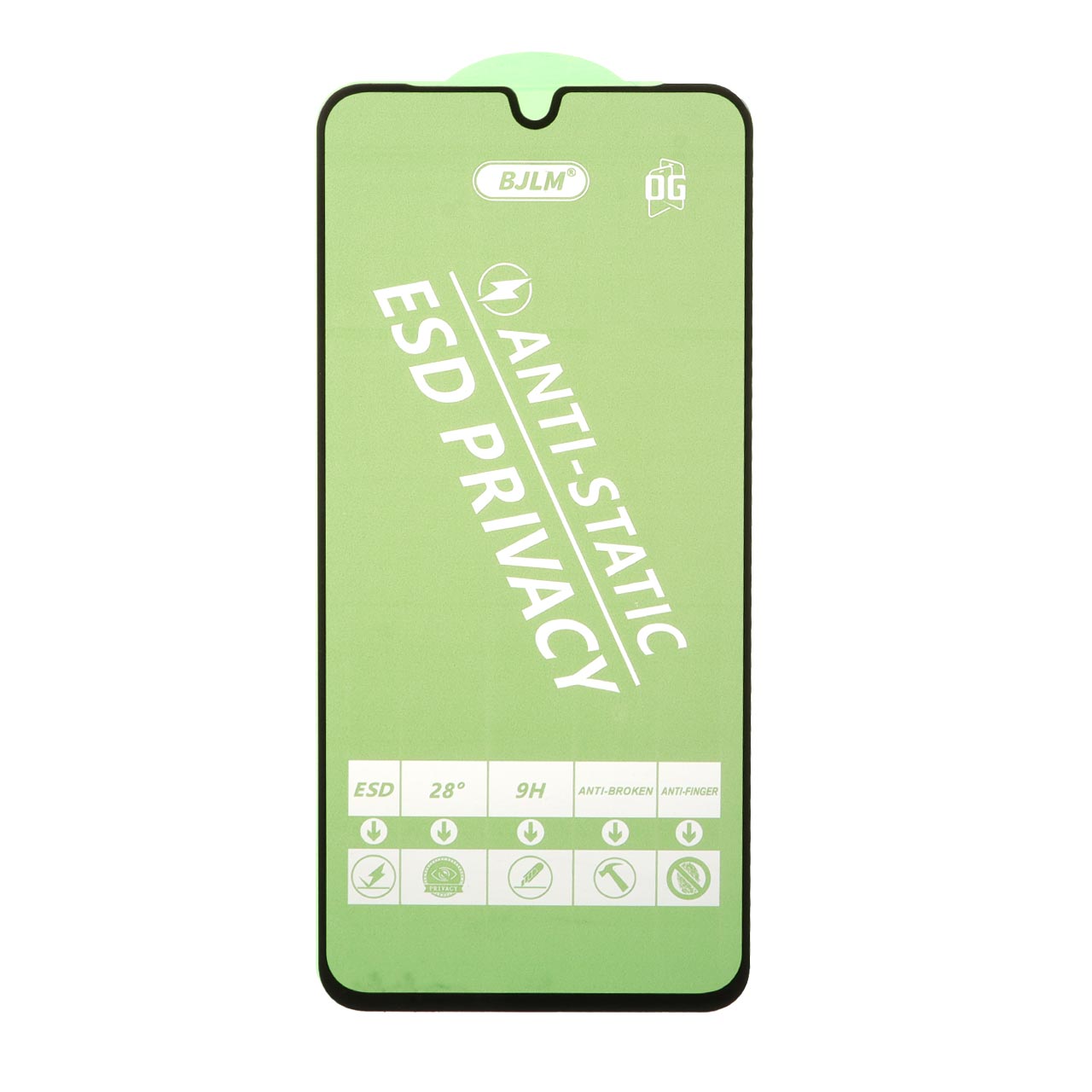 محافظ صفحه نمایش شیشه ای Full Cover OG - Privacy Anti Static مدل Samsung Galaxy A17 / A16 / A26