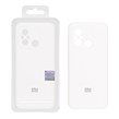 قاب سیلیکونی پاک کنی اورجینال Master Quality مدل Xiaomi Redmi 12C / Redmi 11A / Poco C55 - سفید (پک دار)
