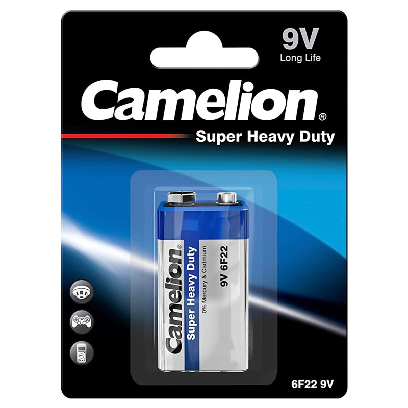 باتری کتابی 9 ولت کملیون Super Heavy Duty