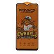 محافظ صفحه نمایش شیشه ای Full Cover Ewesell Anti Static Privacy مدل Samsung Galaxy A10 / A10s / M10 / M20 / M01s