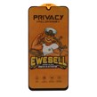 محافظ صفحه نمایش شیشه ای Full Cover Ewesell Anti Static Privacy مدل Samsung Galaxy A17 / A16 / A26