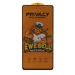 محافظ صفحه نمایش شیشه ای Full Cover Ewesell Anti Static Privacy مدل Samsung Galaxy A51 / A52 / A53 / M31s / S20 fe