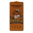 محافظ صفحه نمایش شیشه ای Full Cover Ewesell Anti Static Privacy مدل Xiaomi Redmi Note 13 4G / Poco M7 Pro 5G