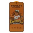 محافظ صفحه نمایش شیشه ای Full Cover Ewesell Anti Static Privacy مدل Xiaomi Redmi Note 14S / Note 13 Pro 4G / Poco M6 Pro 4G
