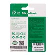رم میکرو 16 گیگ میکروسونیک MicroSonic 533X U1 C10 80MB/s