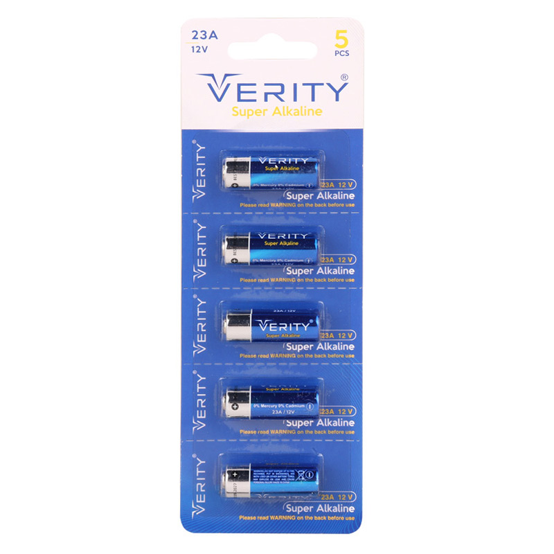 باتری ریموت کنترل Verity Super Alkaline 12V 23A کد 1