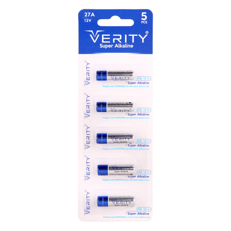 باتری ریموت کنترل Verity Super Alkaline 12V 27A کد 1